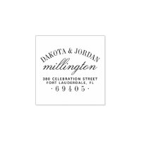 Faites votre propre adresse de retour Mariage pers