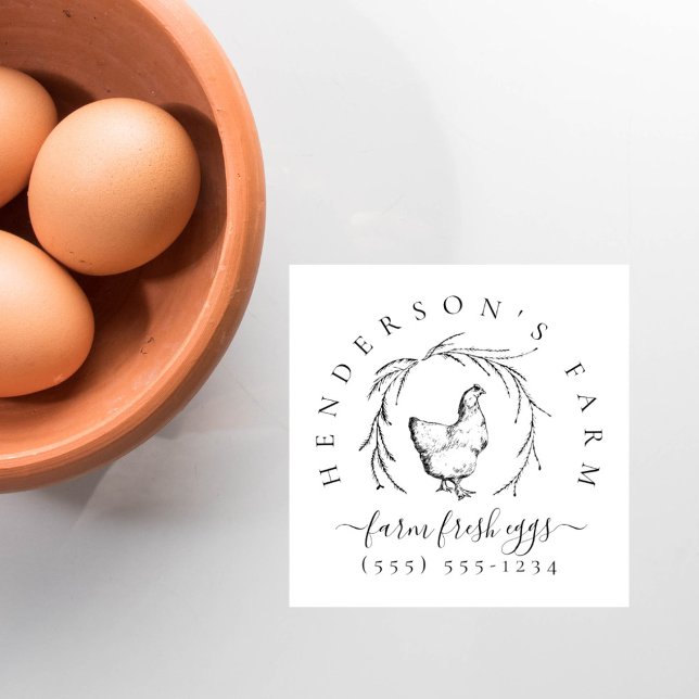 Tampons Encreurs Faites votre propre carton d'oeuf de ferme personn (Créateur téléchargé)