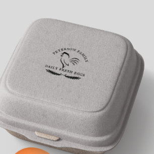 Tampons Encreurs Famille Poulet Agricole Entreprises Rustique