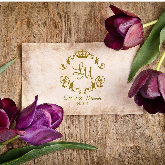 Tampons Encreurs Fancy Ornamental Border Classic Couronne royale (Créateur téléchargé)