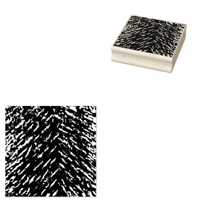 Tampons Encreurs Faux Wolf texture fourrure (Tamponné)