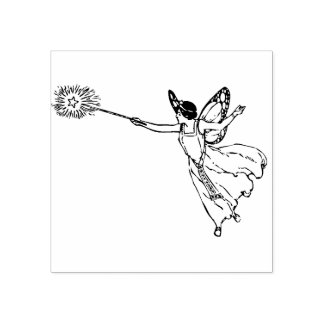 Tampons Encreurs Fée avec baguette magique