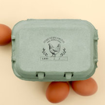 Ferme de poulet Rustique personnalisée | Date de l