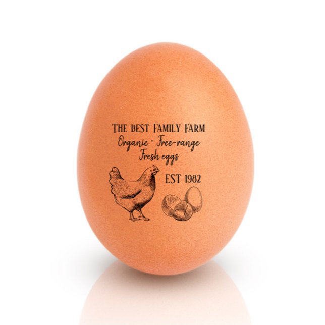 Tampons Encreurs Ferme rustique/ferme familiale OEufs frais à porté (Créateur téléchargé)