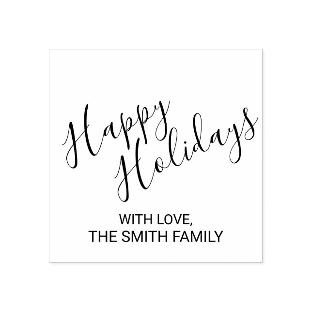 Tampons Encreurs Festive 'Happy Holidays' (Impression)