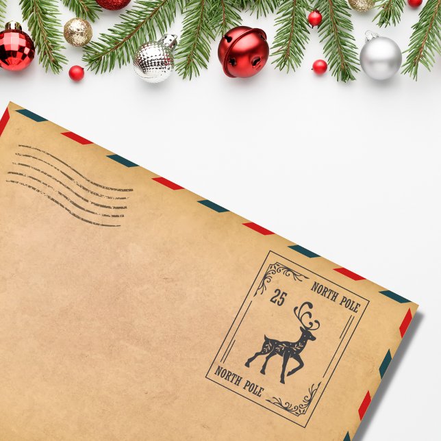 Tampons Encreurs Fête de Noël du Pôle Nord Reindeer (Créateur téléchargé)