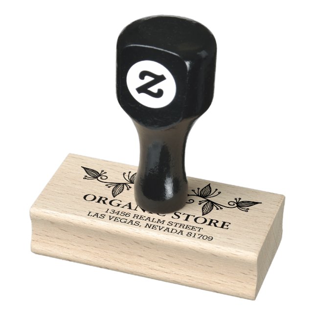 Tampons Encreurs feuille biologique (Tampon)