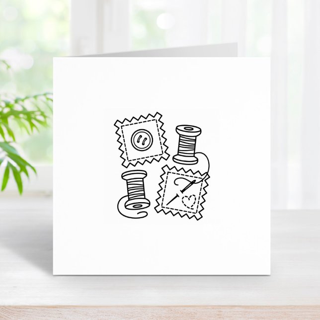 Tampons Encreurs Fil d'aiguilles 1x1 du fil d'aiguilles de l'arbre  (Créateur téléchargé)