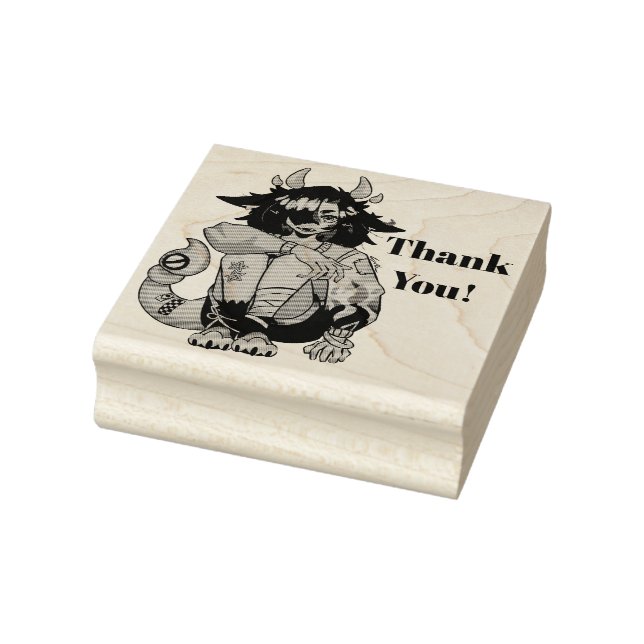 Tampons Encreurs Fille d'anime, merci ! (Tampon)