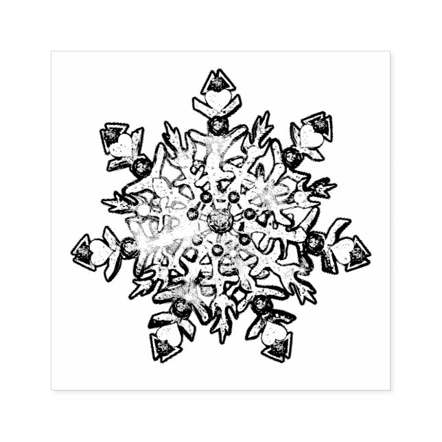 Tampons Encreurs Flacon de neige bleu glace (Impression)