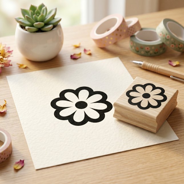 Tampons Encreurs Fleur (Créateur téléchargé)
