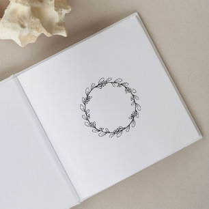 Tampons Encreurs Fleur circulaire, cadre de journal