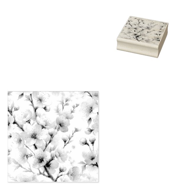 Tampons Encreurs Fleur de Cerisier (Tamponné)