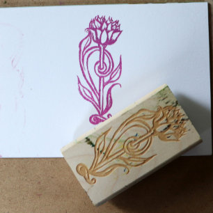 Tampons Encreurs Fleur Lotus