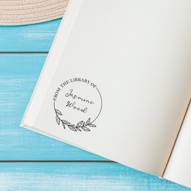 Tampons Encreurs Fleur personnalisée de la bibliothèque de (Créateur téléchargé)