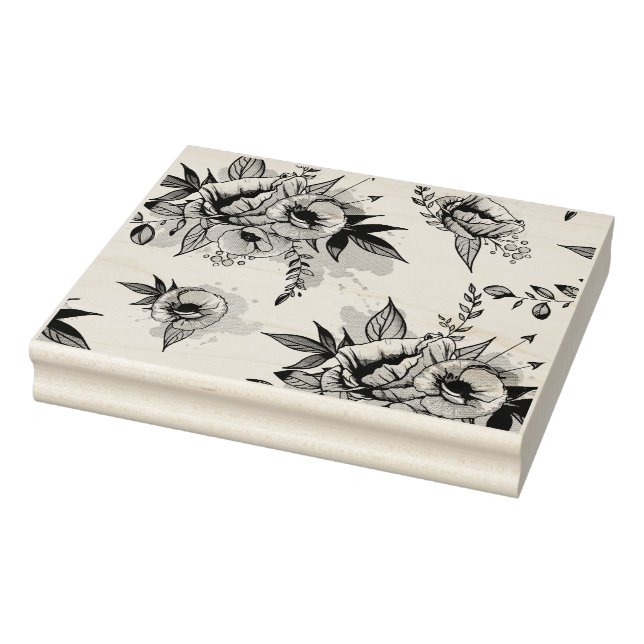 Tampons Encreurs fleur printanière (Tampon)