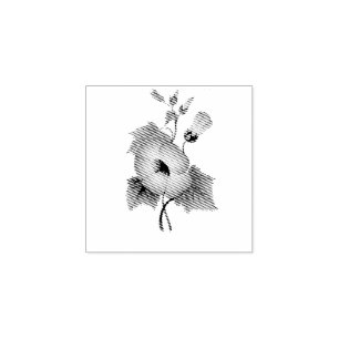 Tampons Encreurs Fleurs rose pâle Thunder_Cove