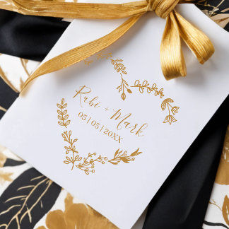 Tampons Encreurs Fleurs sauvages romantiques branchés Twigs Mariage