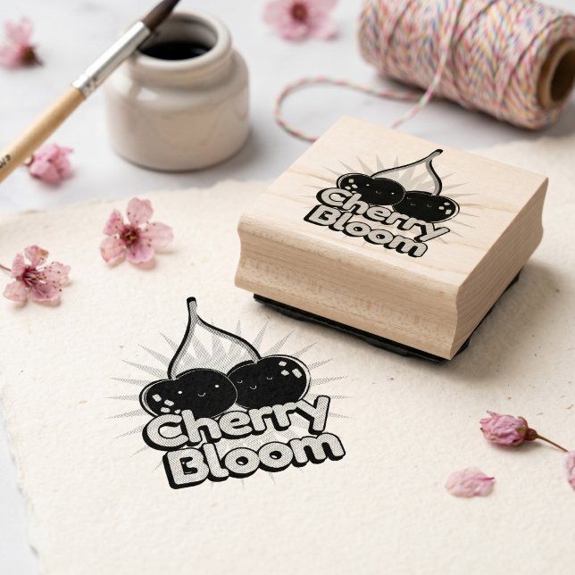 Tampons Encreurs Floraison de cerisier (Créateur téléchargé)