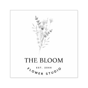 Tampons Encreurs Floriste minimaliste