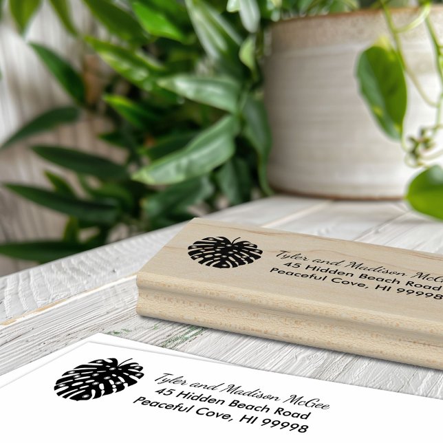 Tampons Encreurs Foliage Tropical Beach Lumières Noël (Créateur téléchargé)