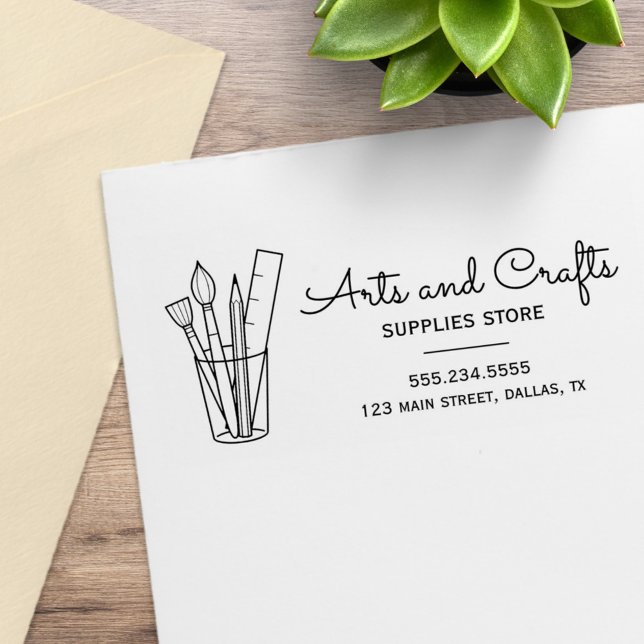 Tampons Encreurs Fournitures d'artisanat et d'art Information d'aff (Créateur téléchargé)