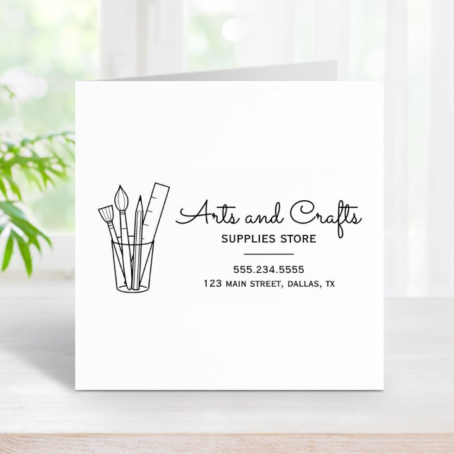 Tampons Encreurs Fournitures d'artisanat et d'art Information d'aff (Créateur téléchargé)