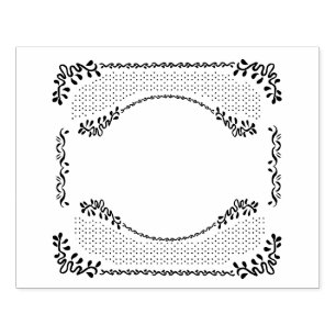 Tampons Encreurs Frame romantique Oval