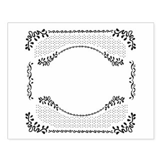 Tampons Encreurs Frame romantique Oval