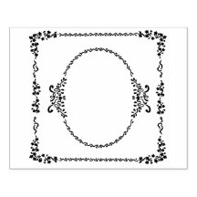 Frame romantique Oval