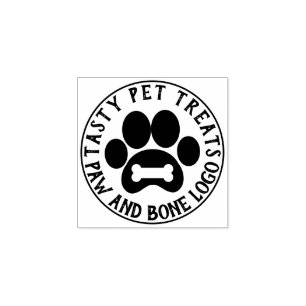 Tampons Encreurs Friandises pour chiens et chats os patte boutique 