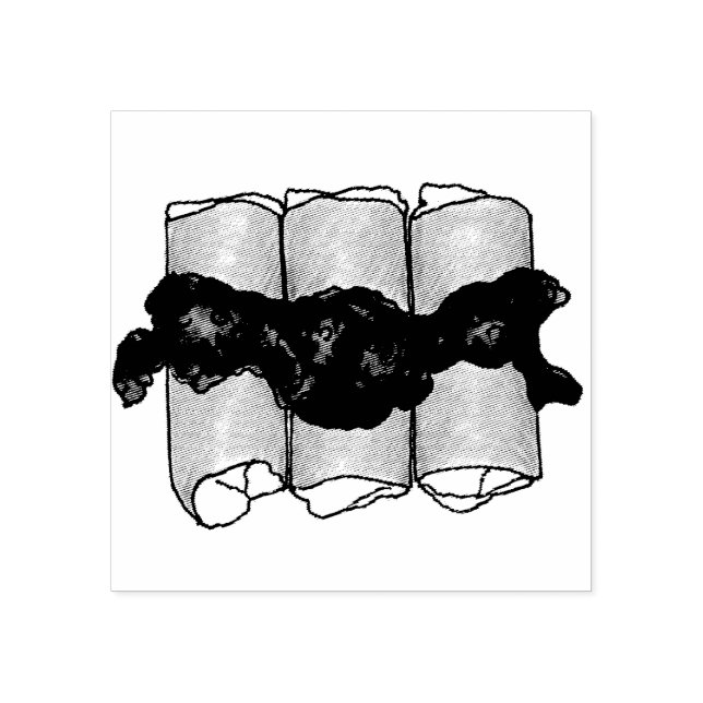 Tampons Encreurs Fromage Blueberry Blintz Blintz Timbre Deli Juif (Impression)