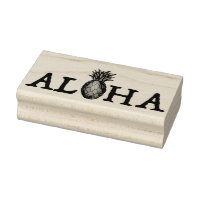 Fruit d'ananas de l'île tropicale d'Hawaï ALOHA