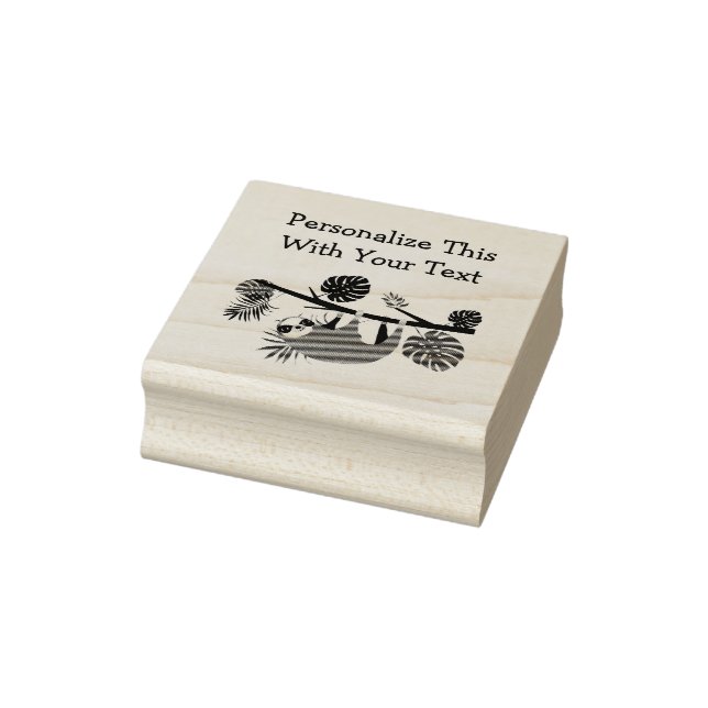 Tampons Encreurs Fun texte personnalisé, crochet de la fente (Tampon)