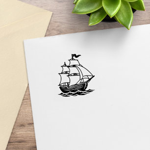 Tampons Encreurs Galion Bateau à voile en bois 1x1