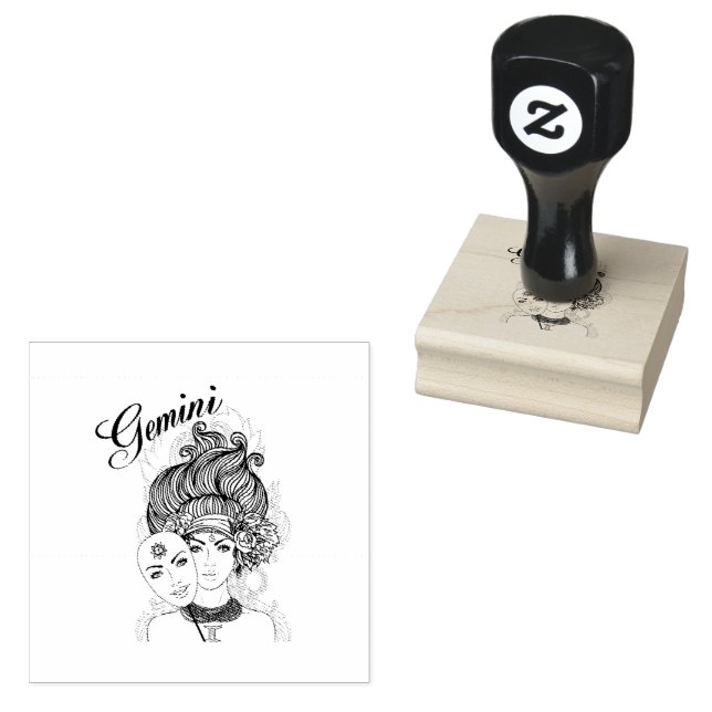 Tampons Encreurs Gemini Zodiac Design (Tamponné)