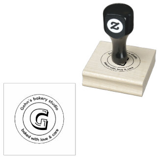 Tampons Encreurs Gohn's Bakery Studio Custom Stamp