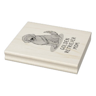 Tampons Encreurs Golden Retriever Maman - Chien Maman