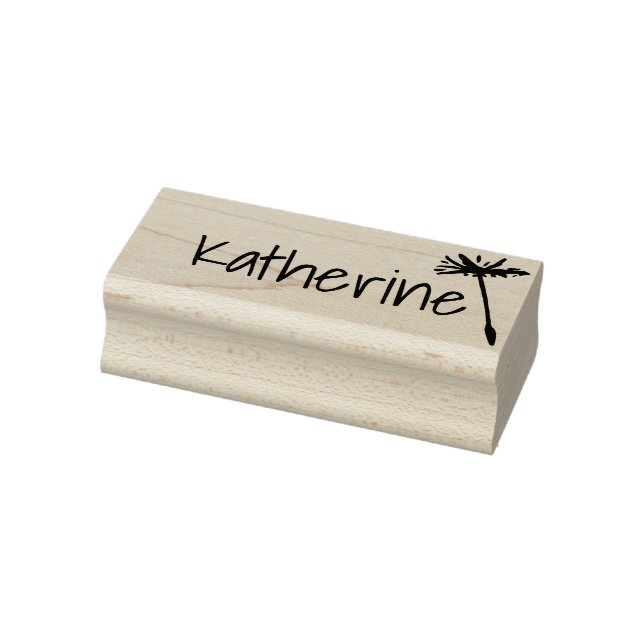 Tampons Encreurs Graine de pissenlit mignon personnalisée Faire un  (Tampon)