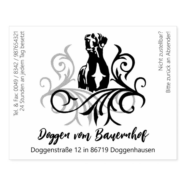 Tampons Encreurs Grand Danois Big  (Impression)