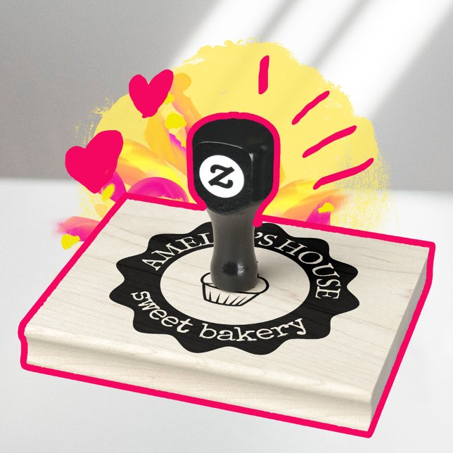 Tampons Encreurs Grand logo personnalisé sur mesure (Créateur téléchargé)