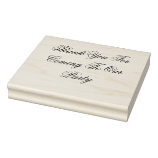 Tampons Encreurs Grand : Merci D'Être Venu À Notre Parti