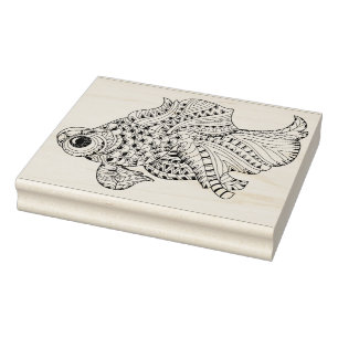 Tampons Encreurs Griffonnage de poissons