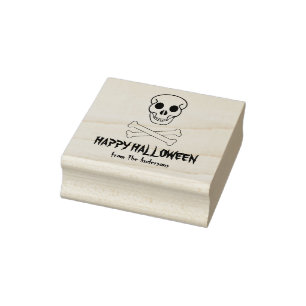 Tampons Encreurs Halloween crâne et os