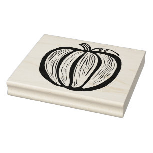 Tampons Encreurs Halloween d'automne de Citrouille Lino-coupé extra