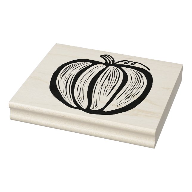 Tampons Encreurs Halloween d'automne de Citrouille Lino-coupé extra (Tampon)