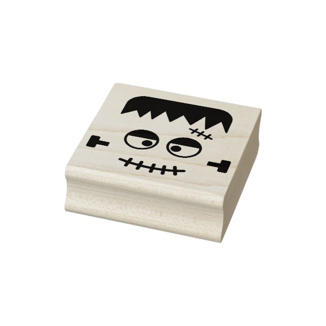 Tampons Encreurs Halloween Frankenstein Invitation ou carte (Tampon)