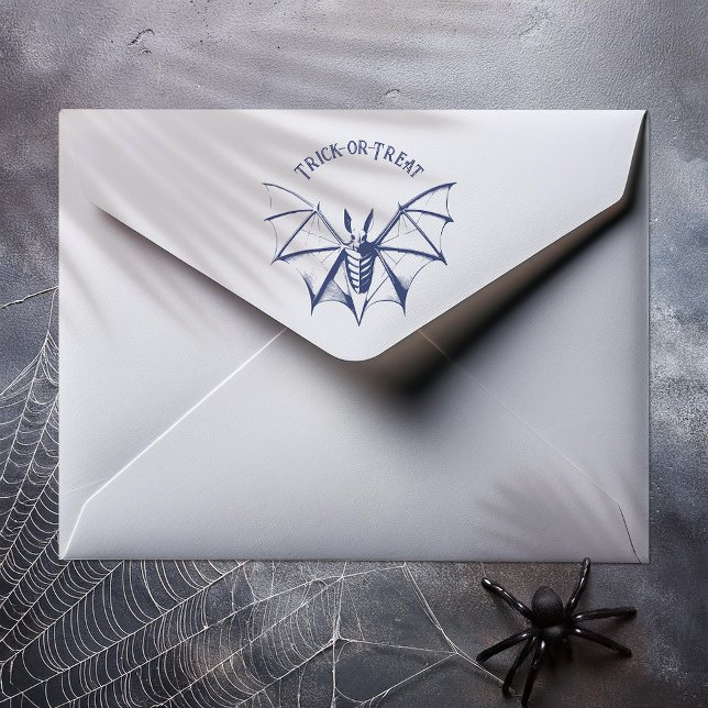 Tampons Encreurs Halloween squelettique vintage (Créateur téléchargé)