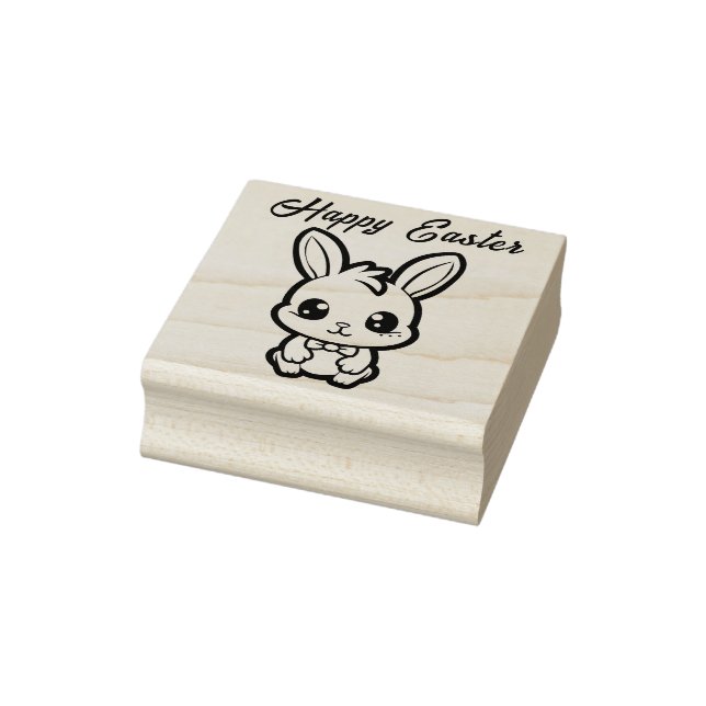 Tampons Encreurs 🐰Happy Easter Custom Bunny Blessings (Tampon)