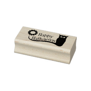 Tampons Encreurs Happy Halloween 2 silhouette timbre art